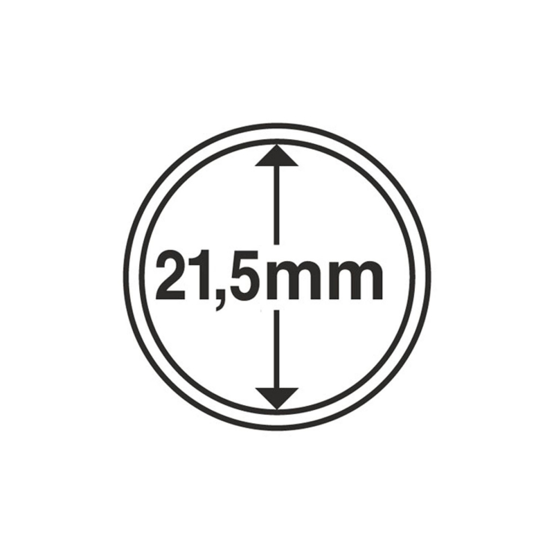 Капсула Leuchtturm для монет діаметр 21,5 мм