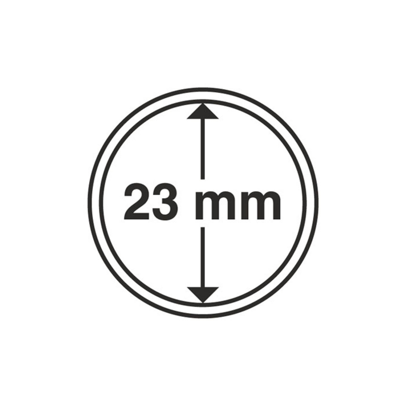 Капсула Leuchtturm для монет діаметр 23 мм