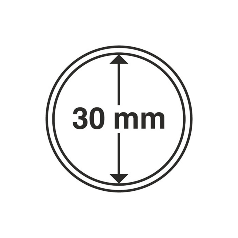 Капсула Leuchtturm для монет диаметр 30 мм