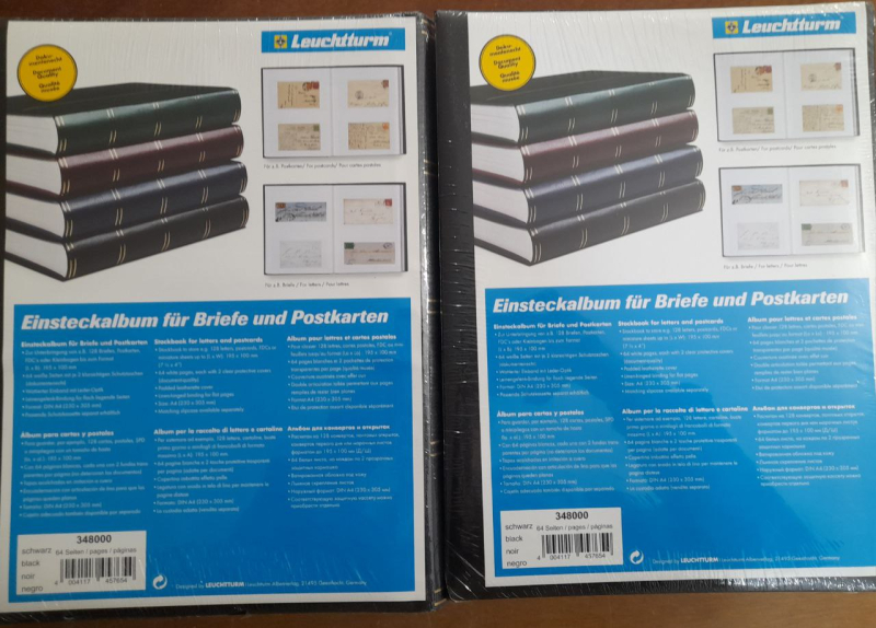 Альбом для 128 конвертів, листівок 2